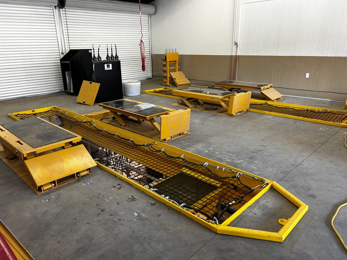 Professional automotive lift repair