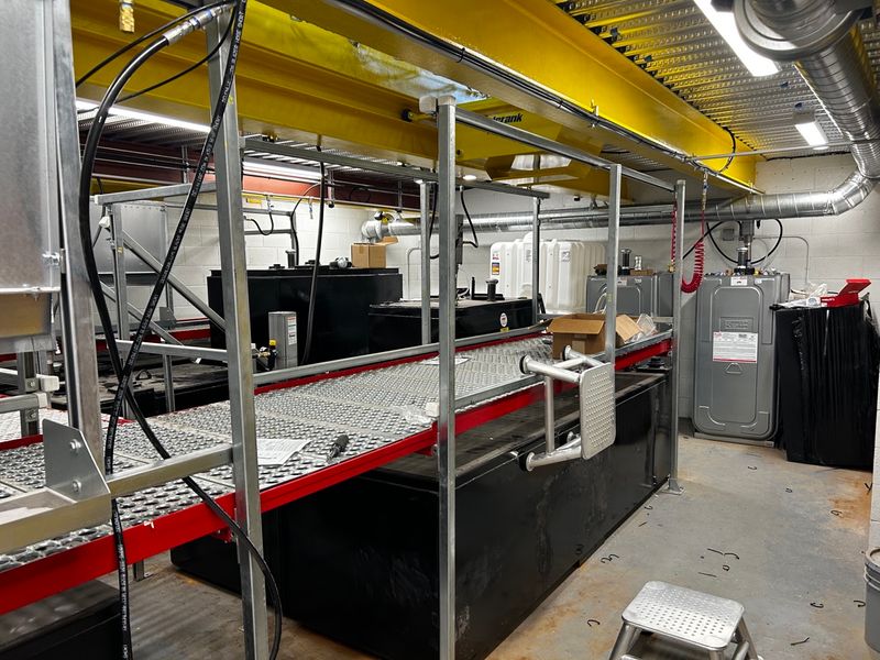 Automotive lift installation project